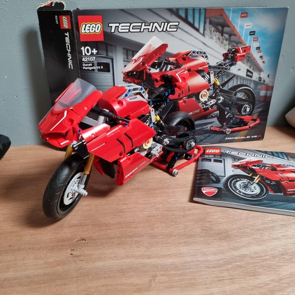 Lego technic motor ducati 42107, Ophalen of Verzenden