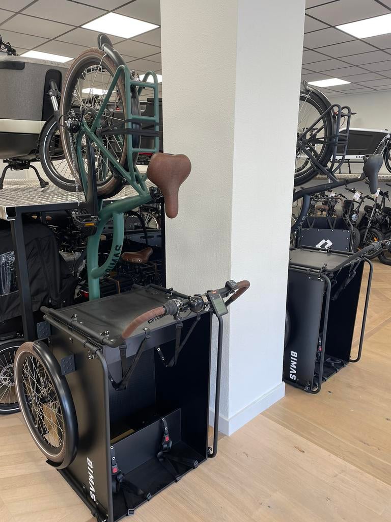 Bimas Bakfietsen direct leverbaar! RUIMTE BESPAREND!, 4 kinderen of meer, Ophalen, Overige merken, Nieuw