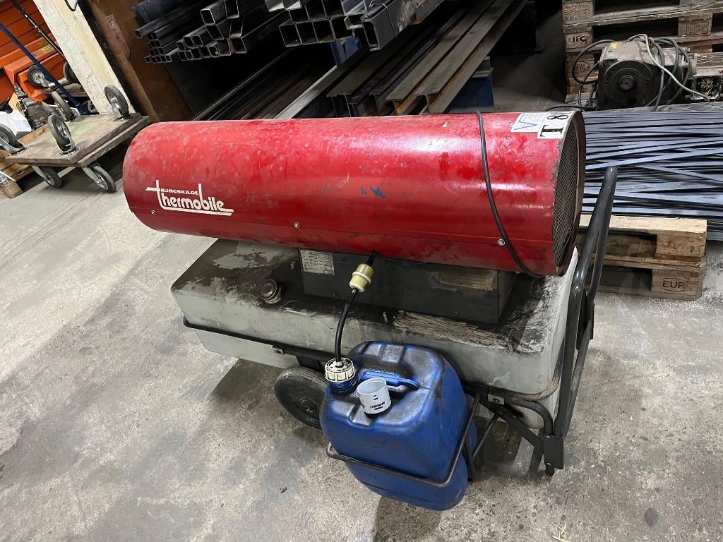 Dikke Kongskilde kanon kachel T80, Ophalen, 30 tot 80 cm, Gebruikt, Kachel