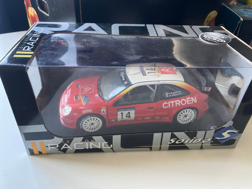 Solido Citroën Xsara Rallye - Nieuwstaat, Ophalen of Verzenden, Zo goed als nieuw, Auto, Solido