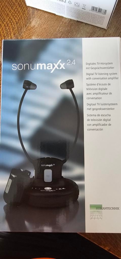 Sonumaxx 2.4 GHZ Koptelefoon voor Slechthorenden, Ophalen of Verzenden