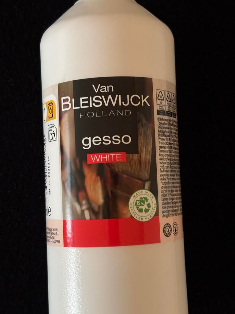 Volle ongeopende fles gesso, Ophalen of Verzenden, Nieuw