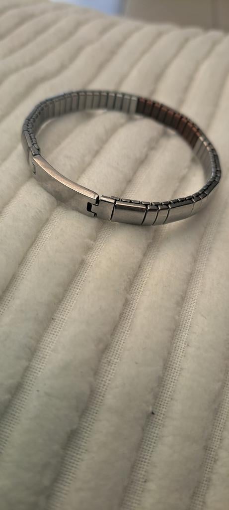 Energetix armband    L, Sieraden, Tassen en Uiterlijk, Armbanden, Ophalen of Verzenden, Gebruikt, Zilver, Zilver