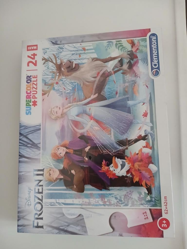 NIEUW..BIJNA GRATIS    Leuke frozen puzzle.nog in verpakking, Ophalen, Meer dan 50 stukjes, Nieuw