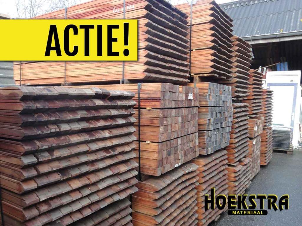 Hardhouten palen 70x70mm voor stunt prijzen!!, Ophalen, Palen, Nieuw, Hardhout