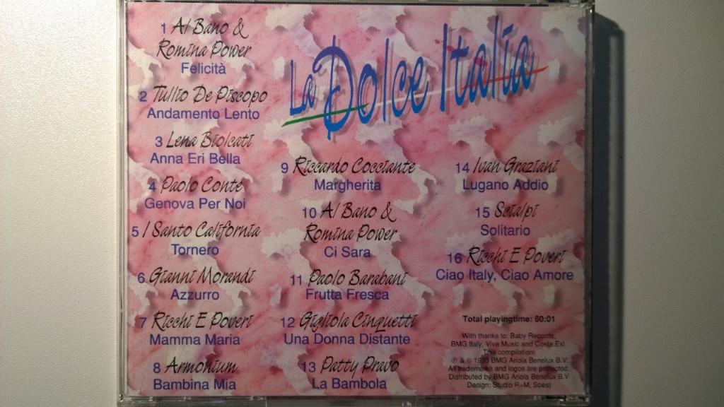 La Dolce Italia, Ophalen of Verzenden, Zo goed als nieuw, Pop