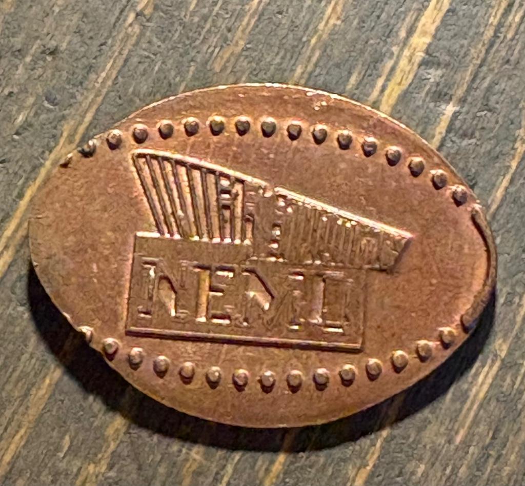 Pressed Penny Nemo, Postzegels en Munten, Penningen en Medailles, Ophalen of Verzenden, Overige materialen, Nederland