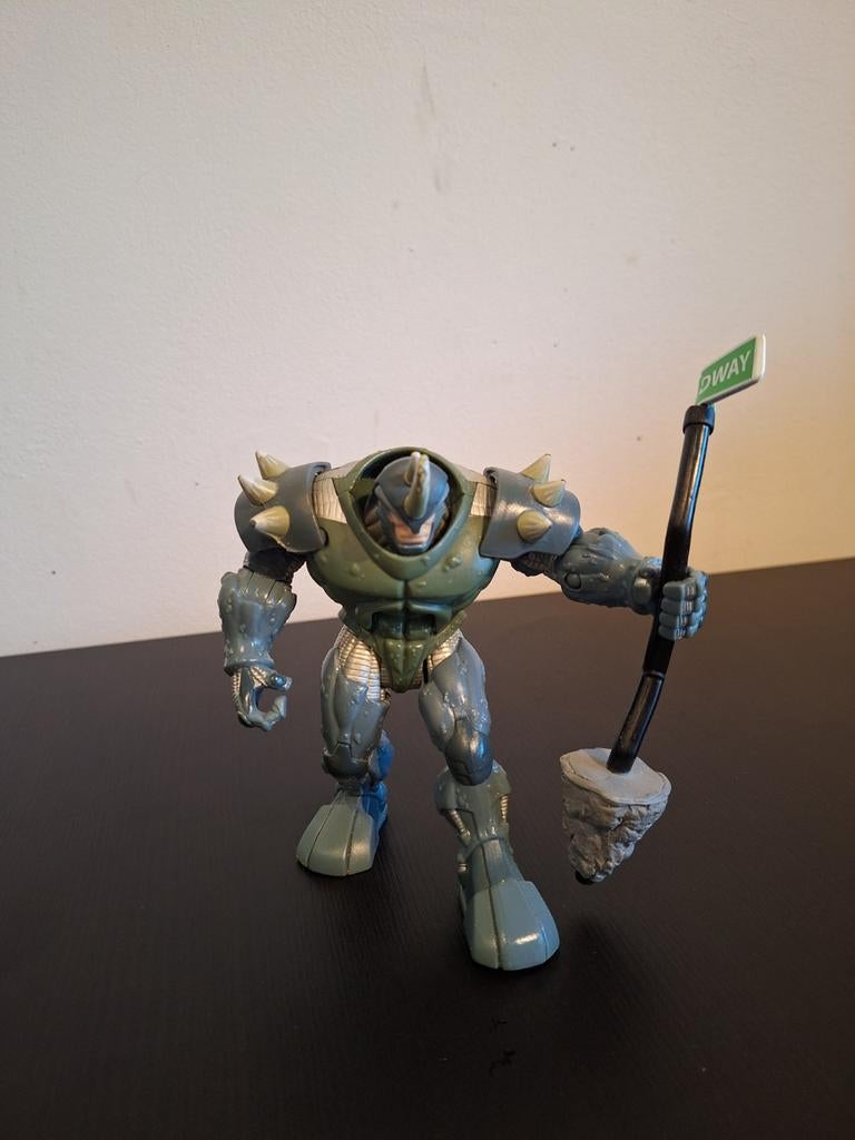 Hasbro RHINO Smashing Charge Attack 6" Action Figure 2007, Ophalen, Gebruikt