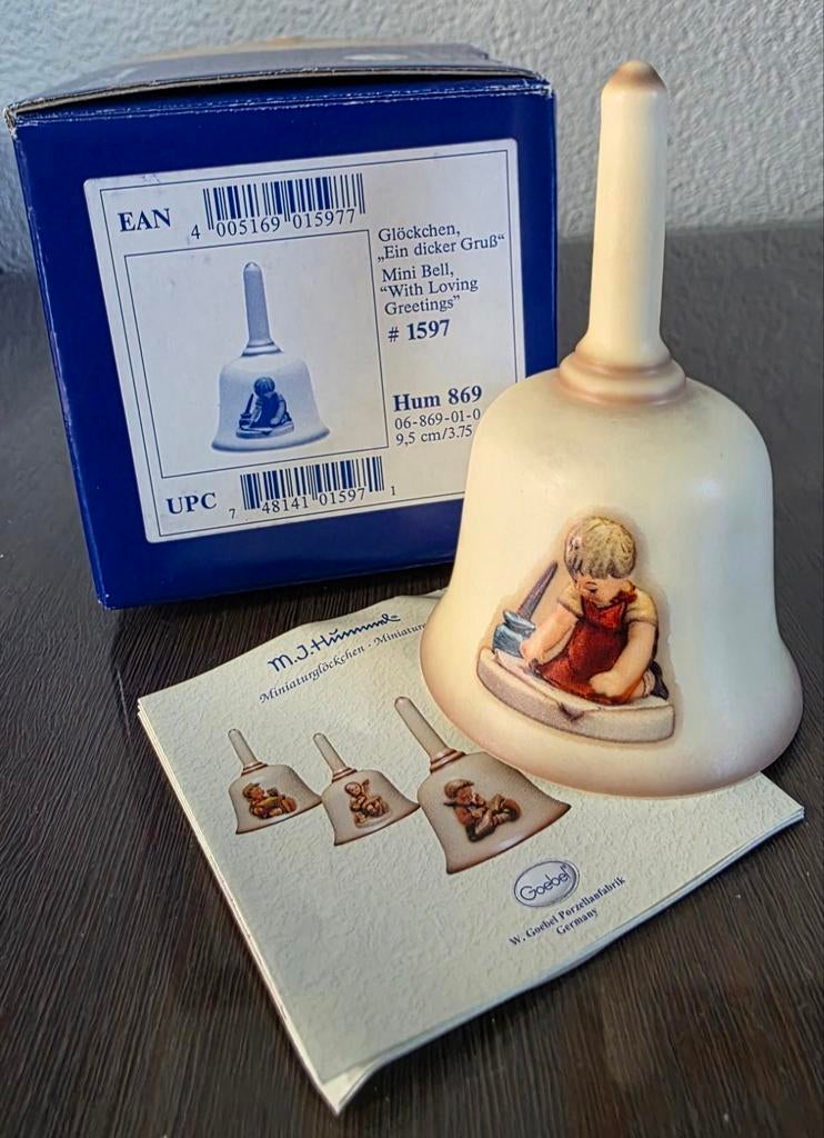 Goebel Hummel Mini Belletjes, Antiek en Kunst, Antiek | Porselein, Ophalen of Verzenden