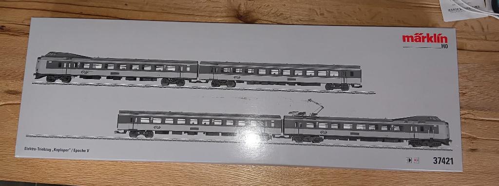 Marklin 37421 ELD4 ICM-4 Koploper, Ophalen, Wisselstroom, Treinset, Märklin