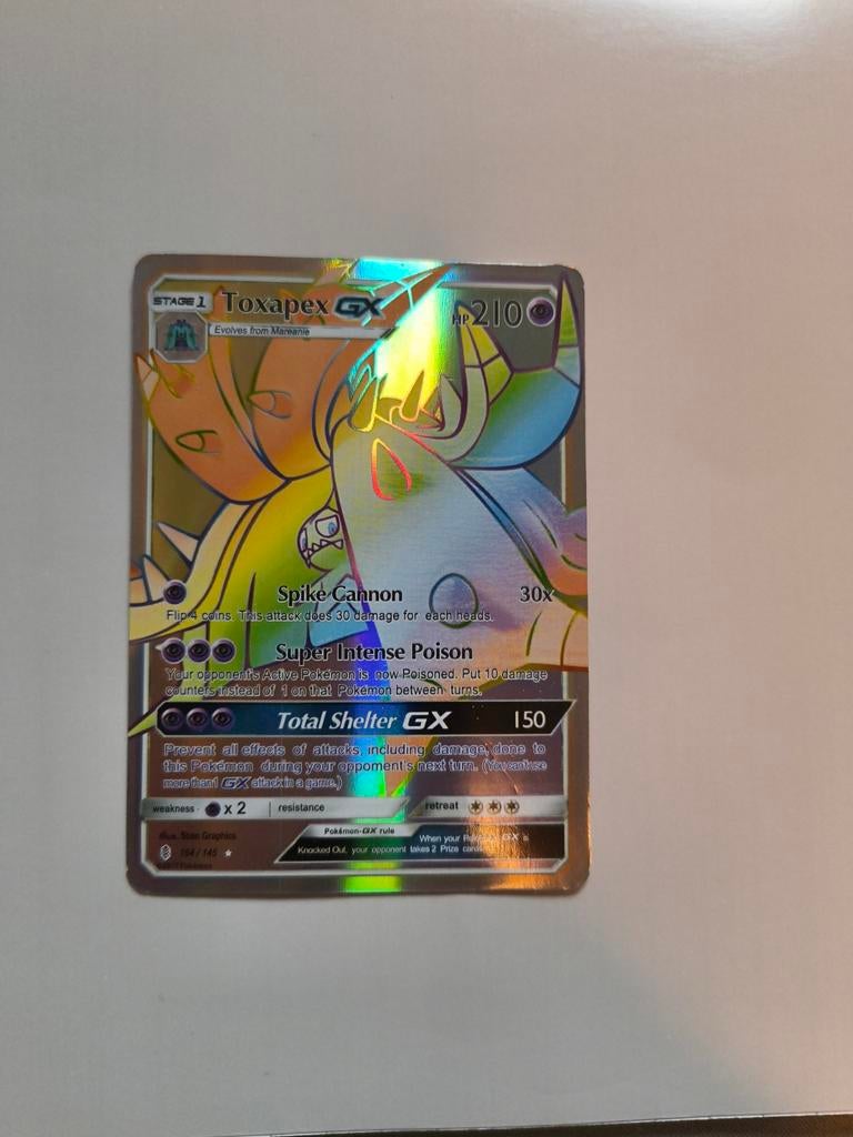 Toxapex GX Foil - Zo goed als nieuw, Ophalen of Verzenden, Zo goed als nieuw, Losse kaart, Foil