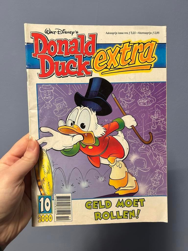 ZGAN Donald Duck Extra 2000 10 Geld moet rollen!, Europa, Ophalen of Verzenden, Zo goed als nieuw, Meerdere comics