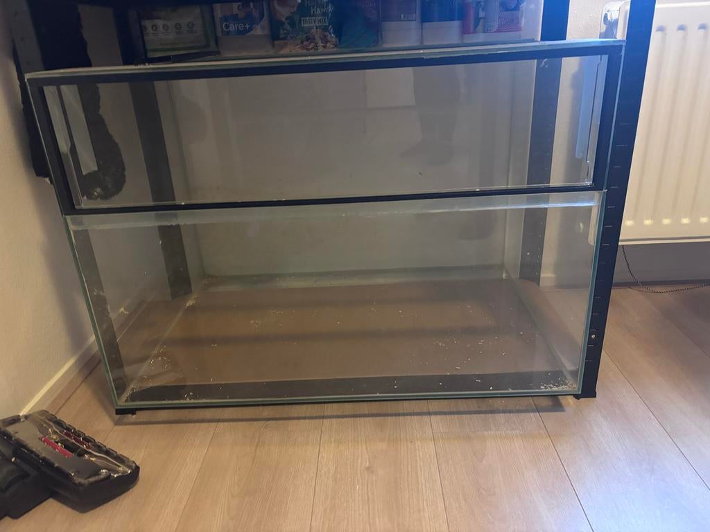 Terrarium voor knaagdieren, Dieren en Toebehoren, Knaagdieren en Konijnen | Hokken en Kooien, Zo goed als nieuw, Hok, Minder dan 60 cm