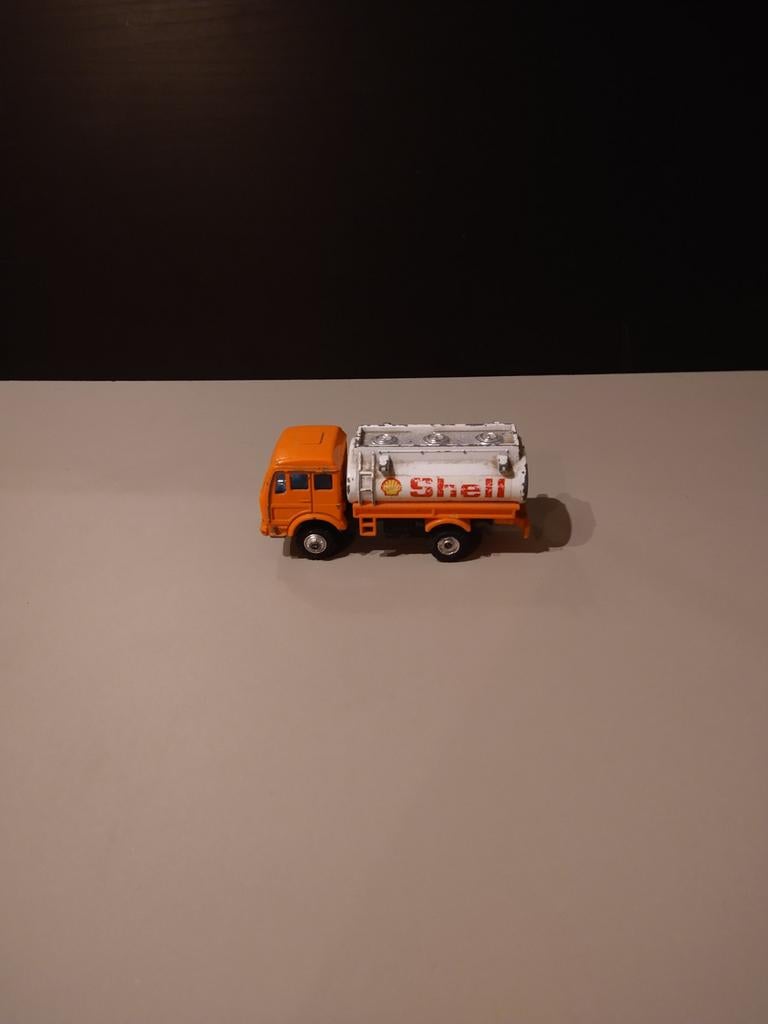 Shinsei Shell Tankwagen - Vintage Modelauto, Ophalen of Verzenden, Gebruikt, Auto, Overige merken