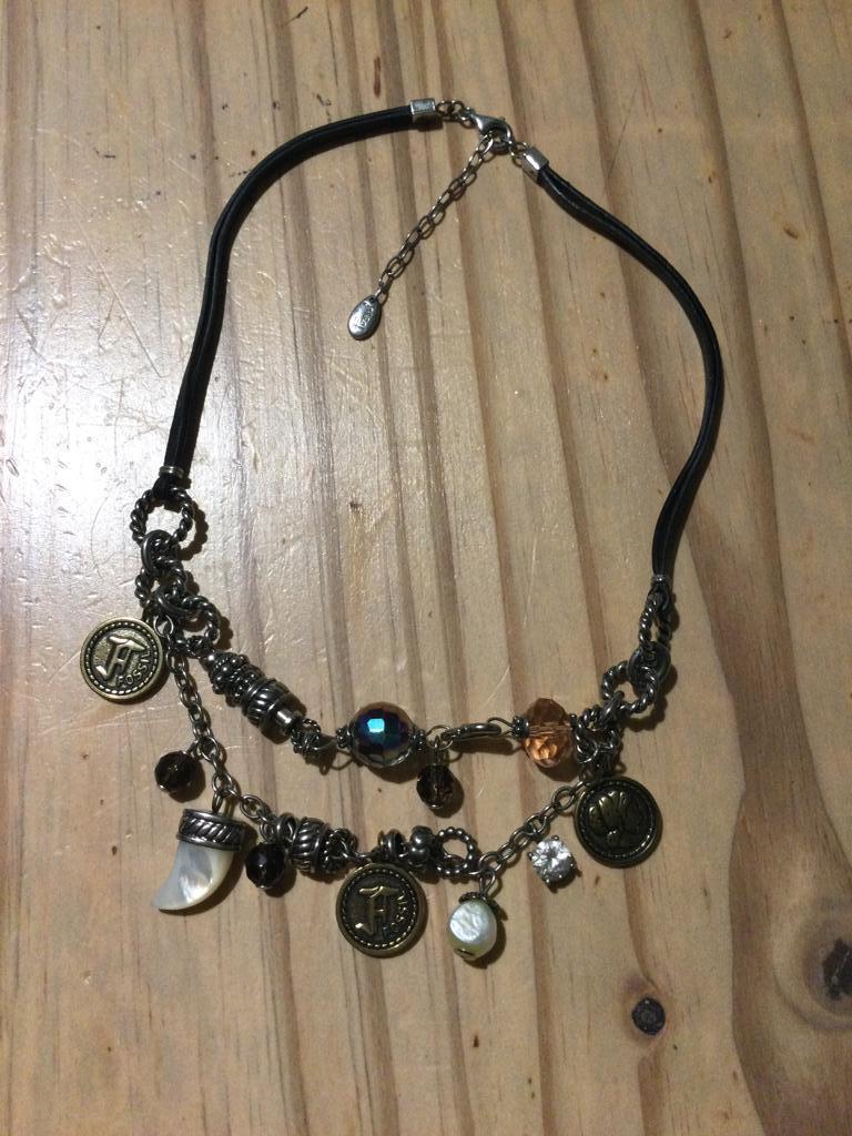 ketting FOSSIL, Overige materialen, Gebruikt, Ophalen of Verzenden, Verstelbaar