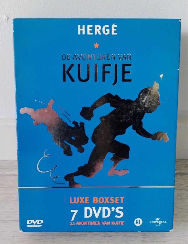 De Avonturen van KUIFJE Luxe Boxset 7 DVD's, Avontuur, Alle leeftijden, Boxset, Ophalen of Verzenden