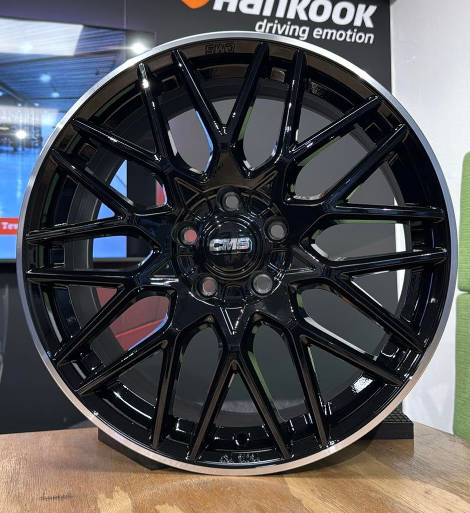 Nieuwe 18 inch zwarte velgen 5x112 Audi Volkswagen Seat Cupr