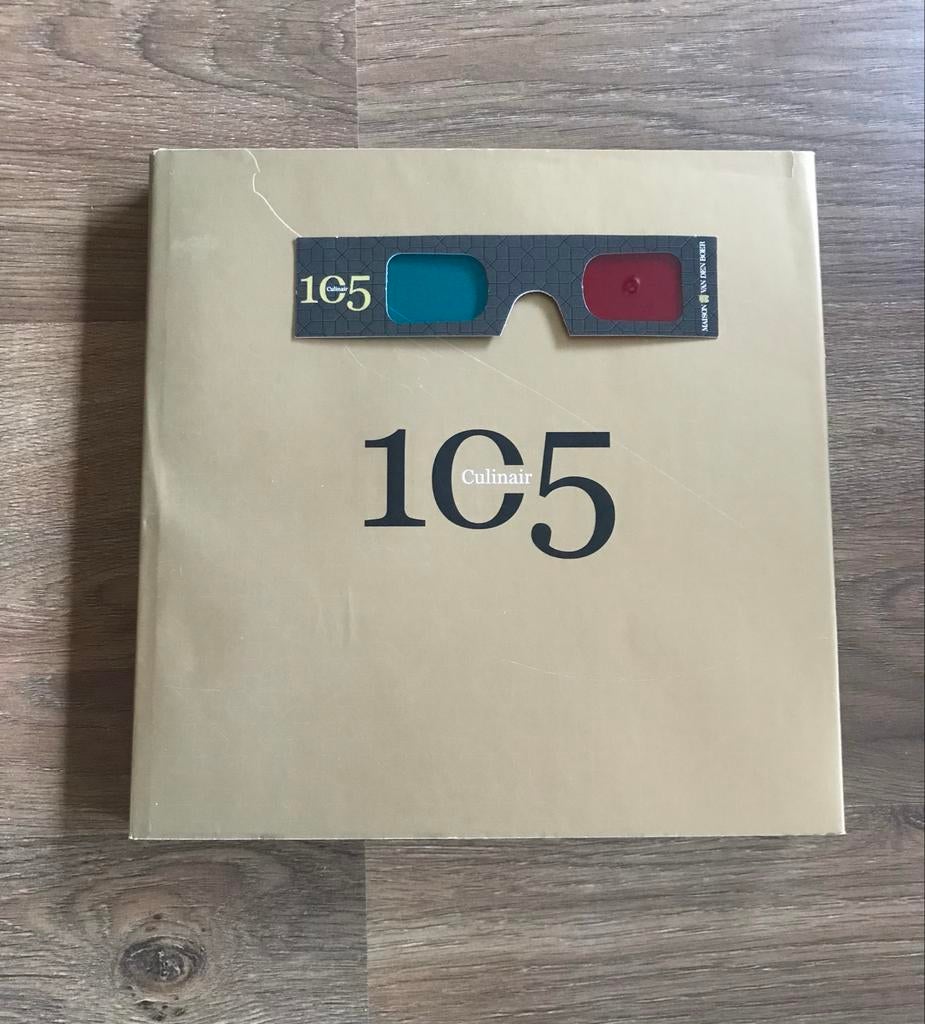 Culinaire Kookboek met 3D Bril - 105 Recepten, Boeken, Voorgerechten en Soepen, Ophalen of Verzenden, Zo goed als nieuw, Gezond koken