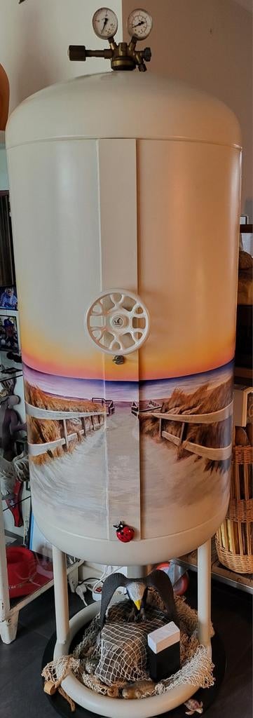 Etalage kunst verwarmingsketel..designobject..boiler..TEAB, Ophalen