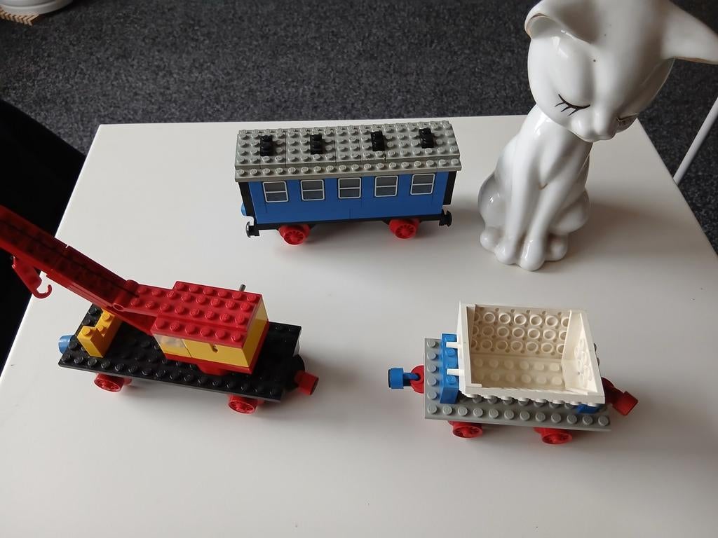 Lego jaren 70    wagons, Ophalen of Verzenden, Gebruikt, Complete set, Lego