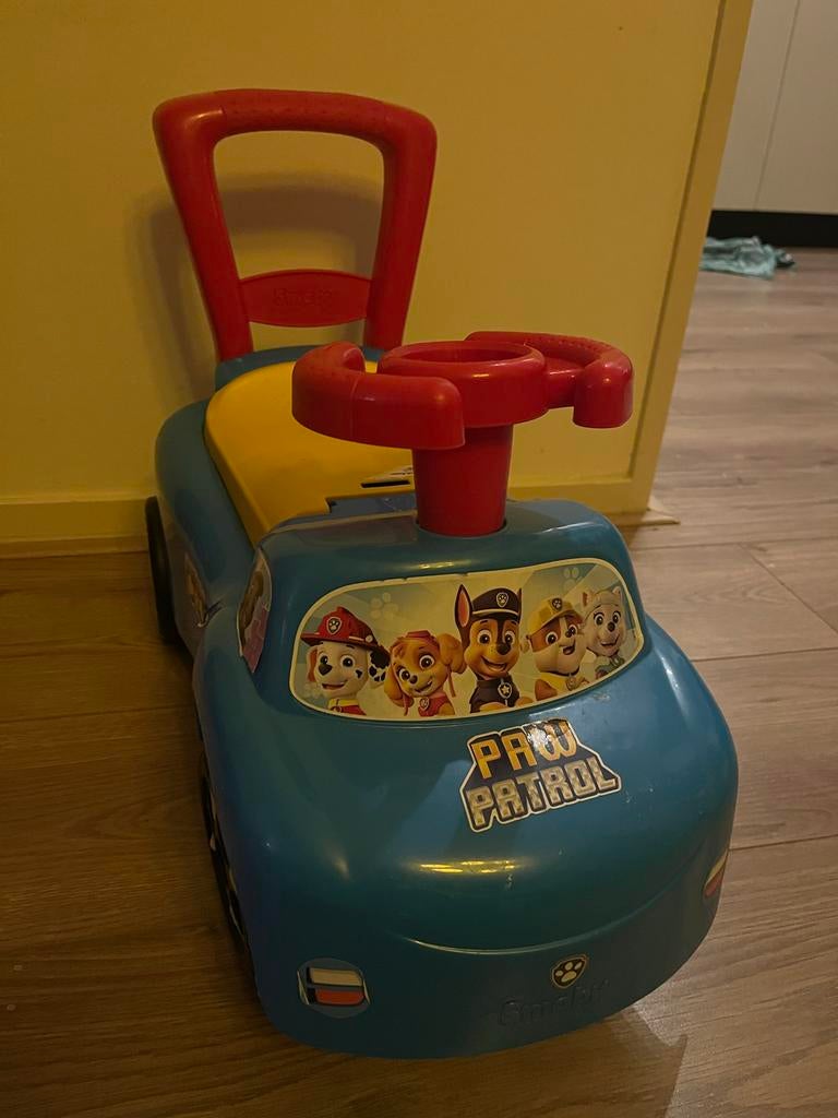 Smoby Paw Patrol Loopauto | Stoer rijplezier voor peuters