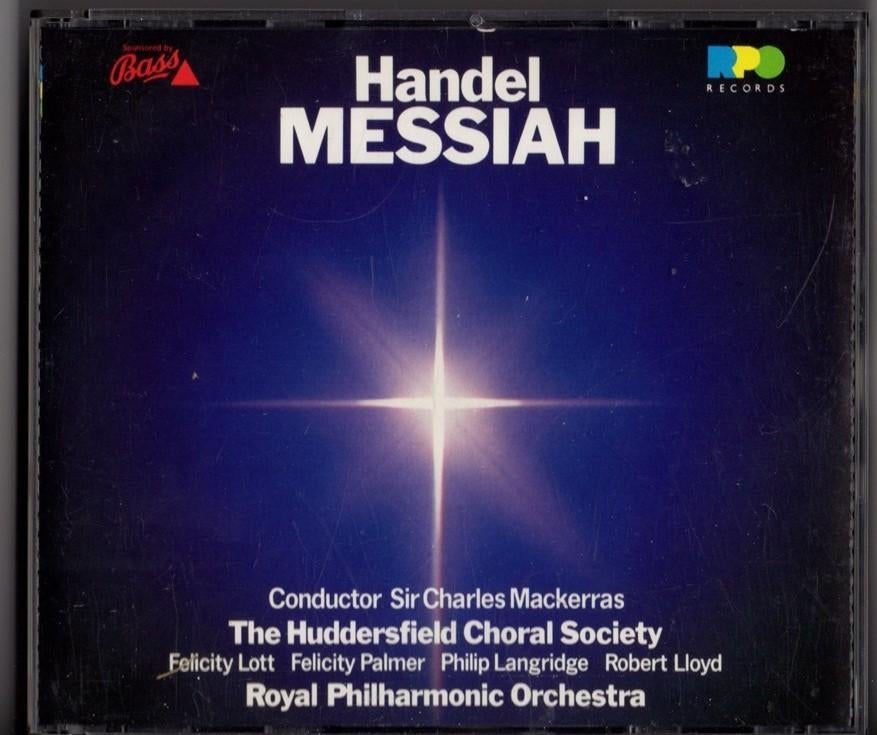 Messiah – Georg Friedrich Handel, Ophalen of Verzenden, Classicisme, Zo goed als nieuw, Overige typen
