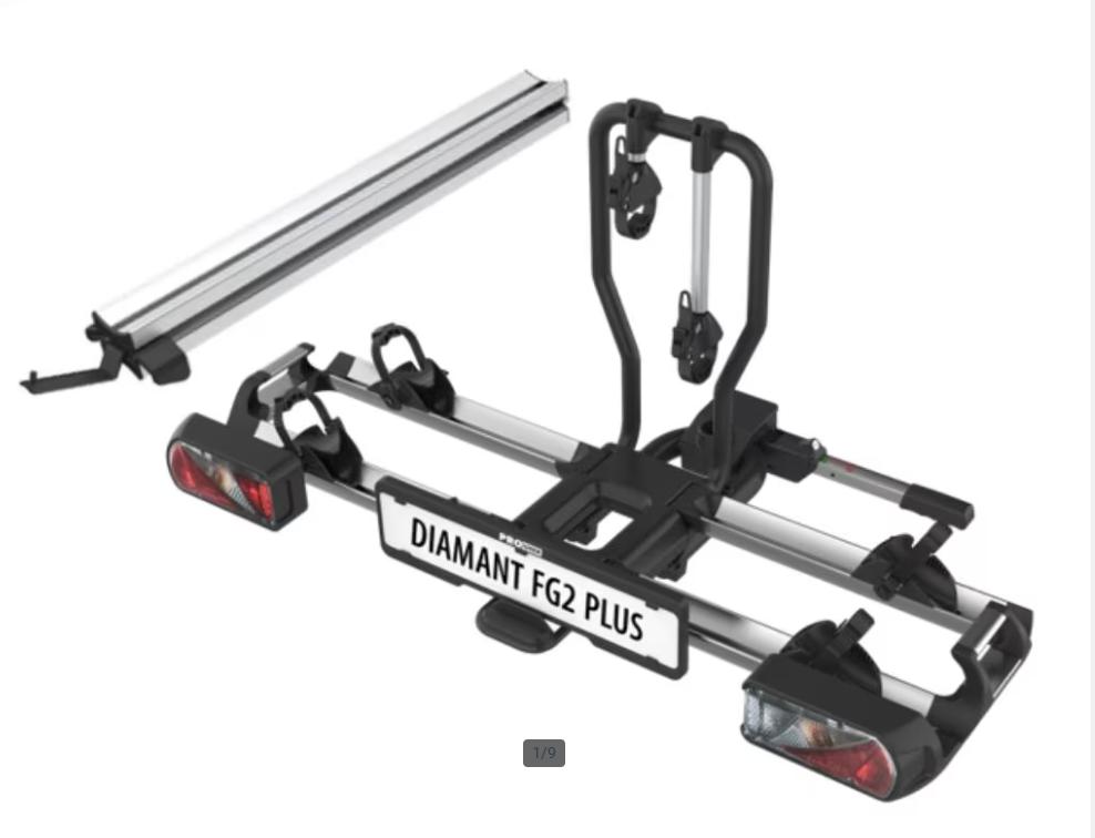 Pro User Diamant FG2 Plus - Fietsendrager + Oprijgoot