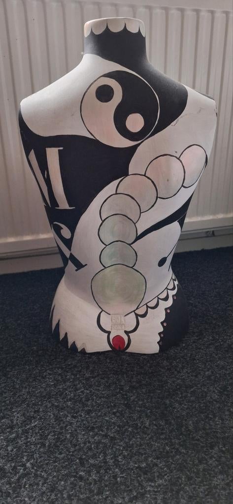 Beschilderde Torso, Ophalen of Verzenden