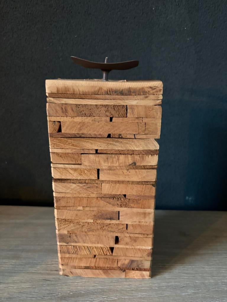 Te koop decoratie kandelaar, Bruin, Nieuw, Ophalen of Verzenden, Nvt
