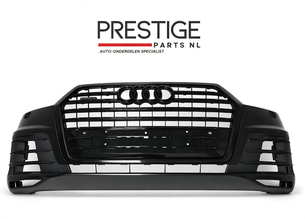 Voorbumper Audi Q7 4M0 S-line Quattro Bumper PDC KLS S-LINE, Gebruikt, -, Voor, Bumper