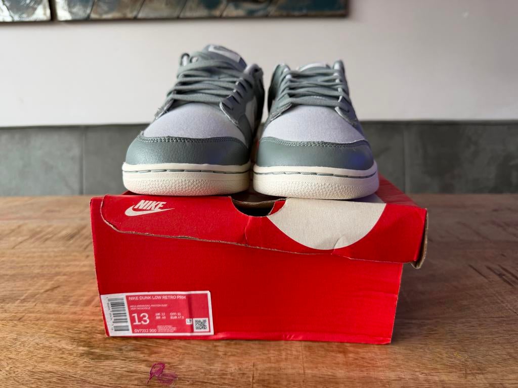 Nike Dunk Low Micah Green - Nieuw - Maat 47.5, Kleding | Heren, Schoenen, Ophalen of Verzenden, Nieuw, Overige kleuren, Sneakers of Gympen