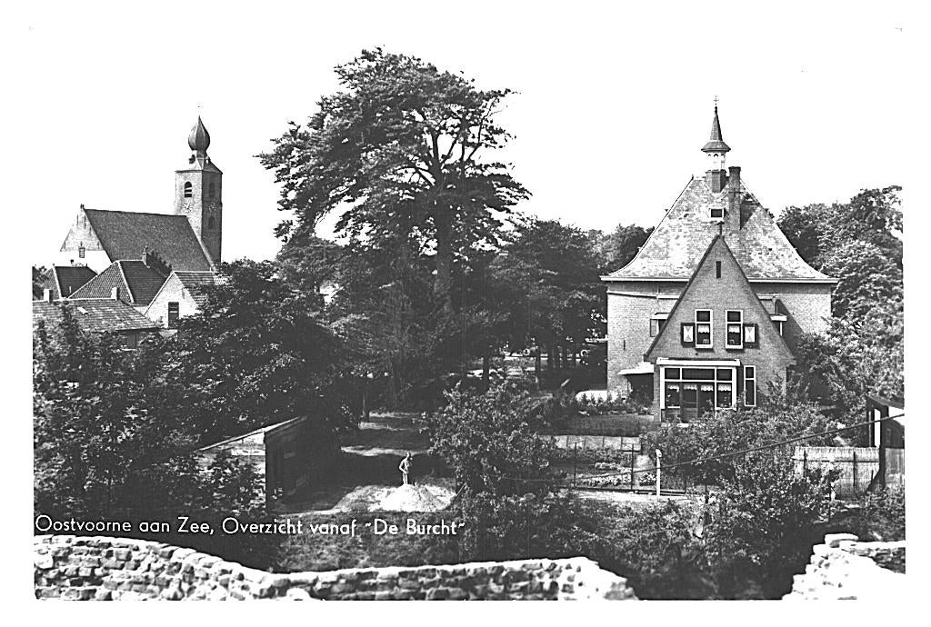 946577 Oostvoorne aan Zee ZH 1963 Gelopen met postzegel, Ophalen of Verzenden, 1960 tot 1980, Gelopen, Zuid-Holland
