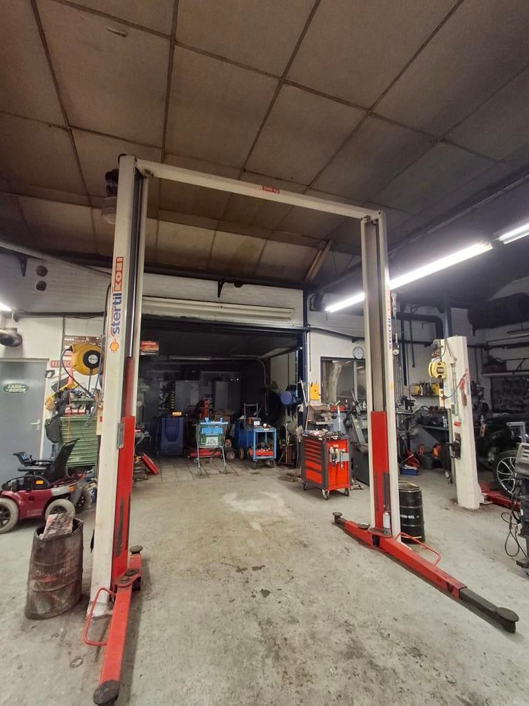 Stertil Koni 2-koloms hefbrug 3000 kg, Ophalen of Verzenden, Gebruikt