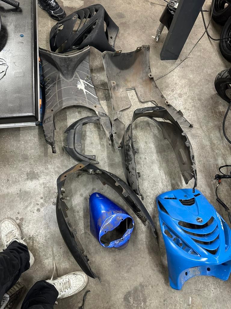 Partij zip kappen, Ophalen of Verzenden, Gebruikt, Kap, Piaggio