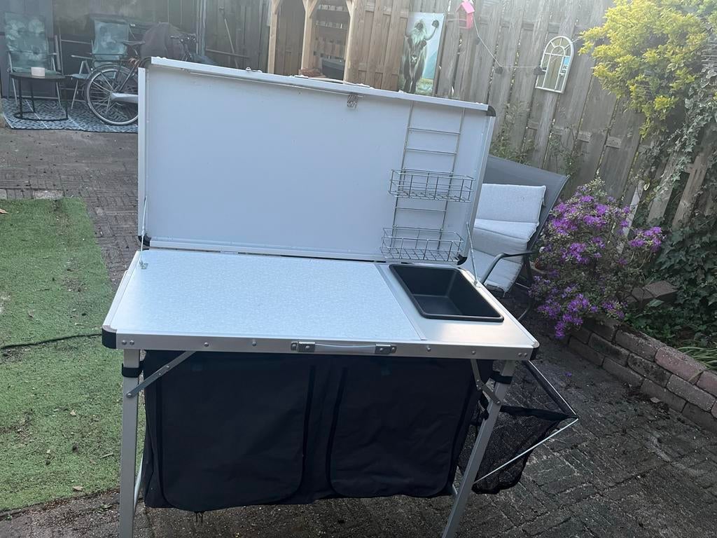 Camping keuken in opberg tas, Ophalen, Gebruikt, ?, ?