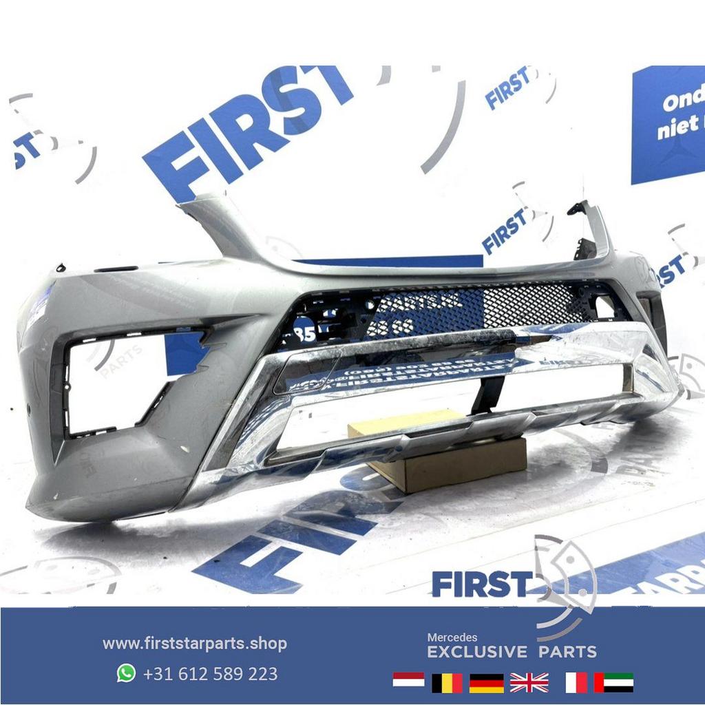 W166 ML AMG Voorbumper Mercedes M KLASSE 2011-2015 BUMPER ZW, Gebruikt, -, Voor, Ophalen of Verzenden
