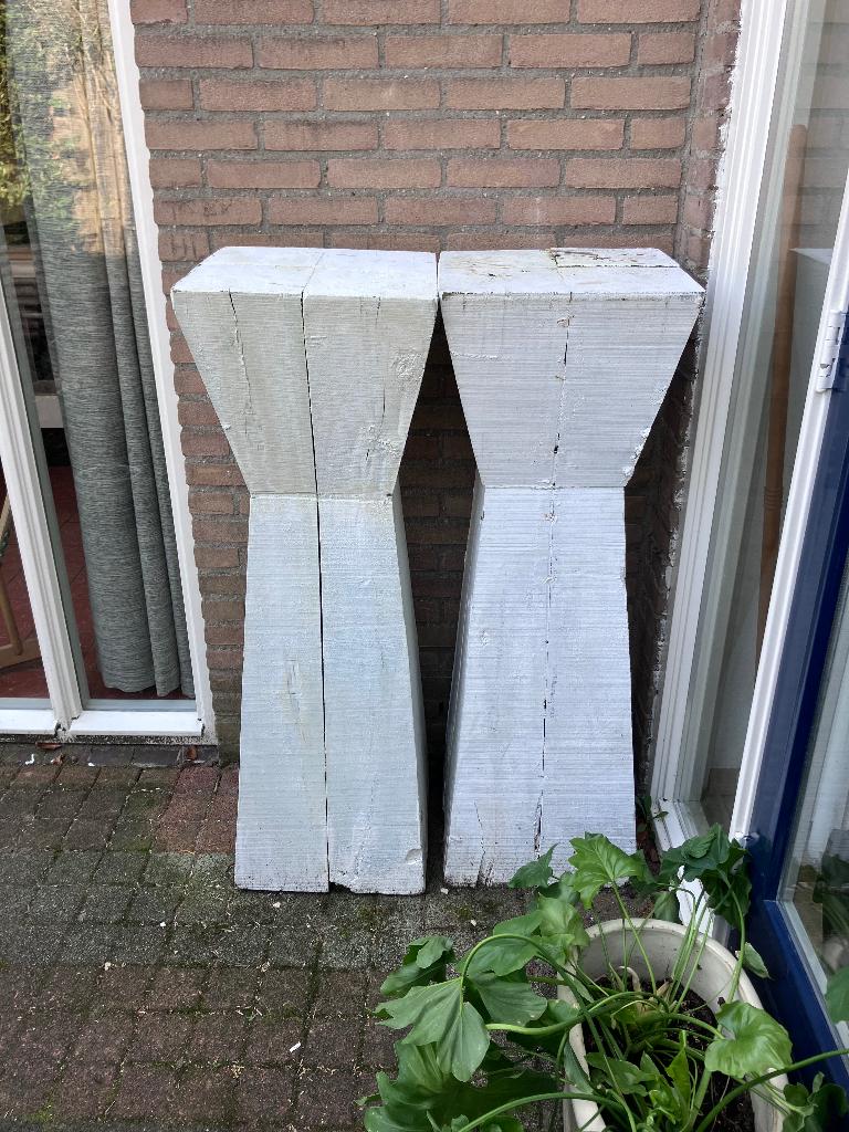 Meerpaal zuil, Ophalen, Gebruikt