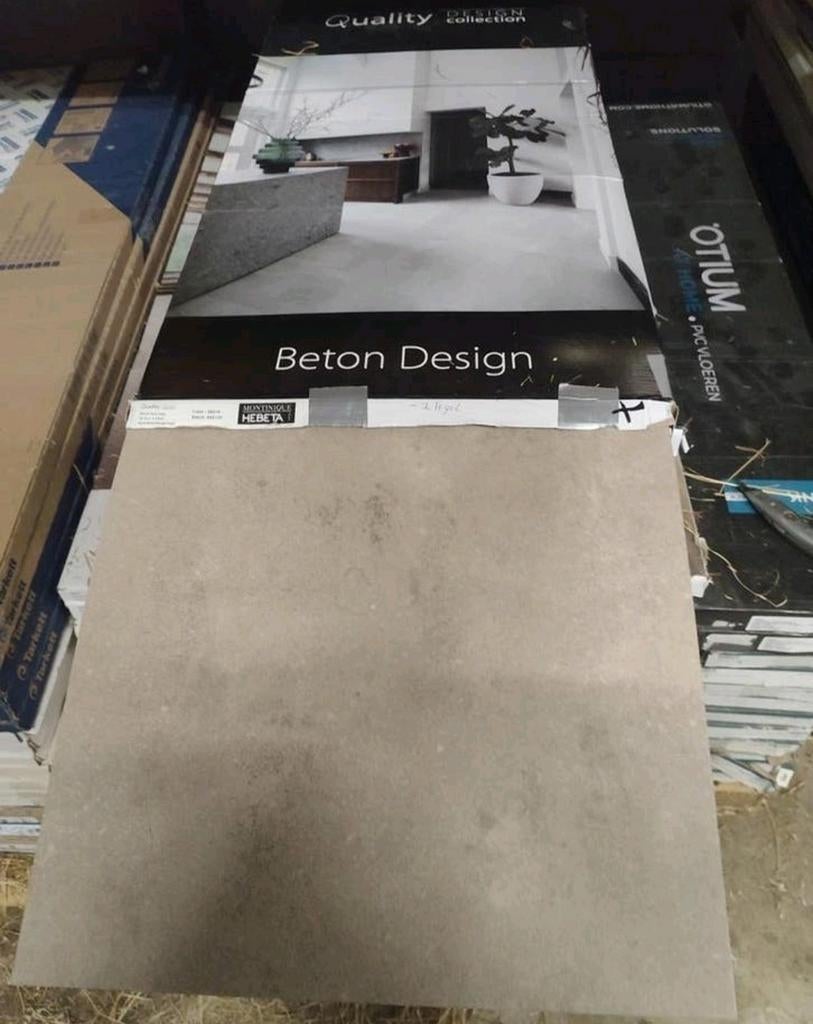 Montiniqeu hebeta tegels 82216 7.5m2, Huis en Inrichting, Stoffering | Vloerbedekking, Ophalen, Nieuw, Minder dan 10 m², Overige typen