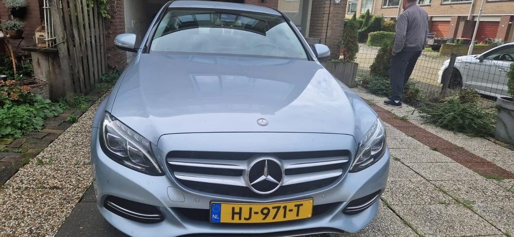 Mercedes-Benz C-Klasse C180 CDI 1.6 85KW 2015 Grijs, Auto's, Mercedes-Benz, 1385 kg, Zwart, 4 cilinders, Origineel Nederlands