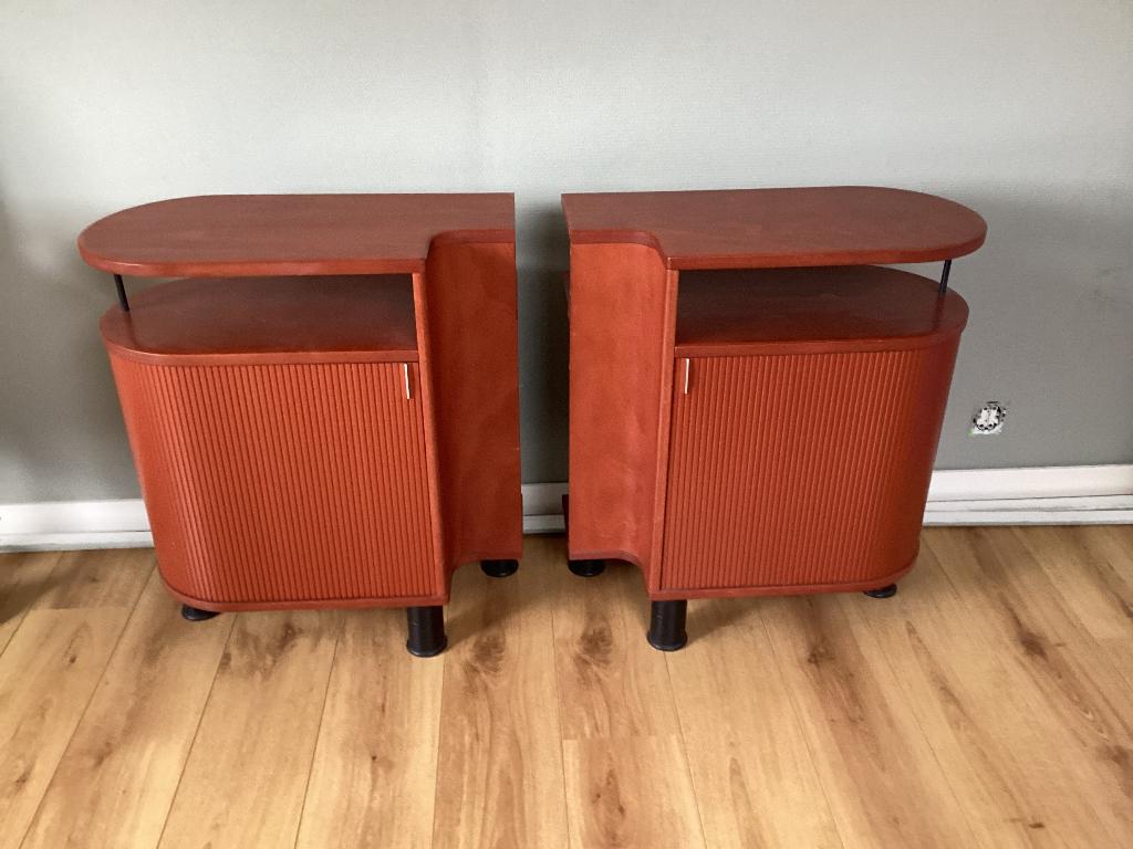 Nachtkastjes  Auping, Ophalen, Gebruikt, 55 tot 70 cm, 65 cm of meer