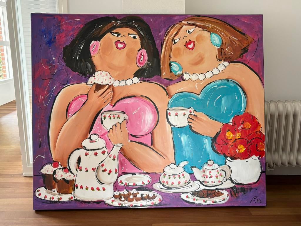 Originele Dikke Dames (Liz), Antiek en Kunst, Ophalen