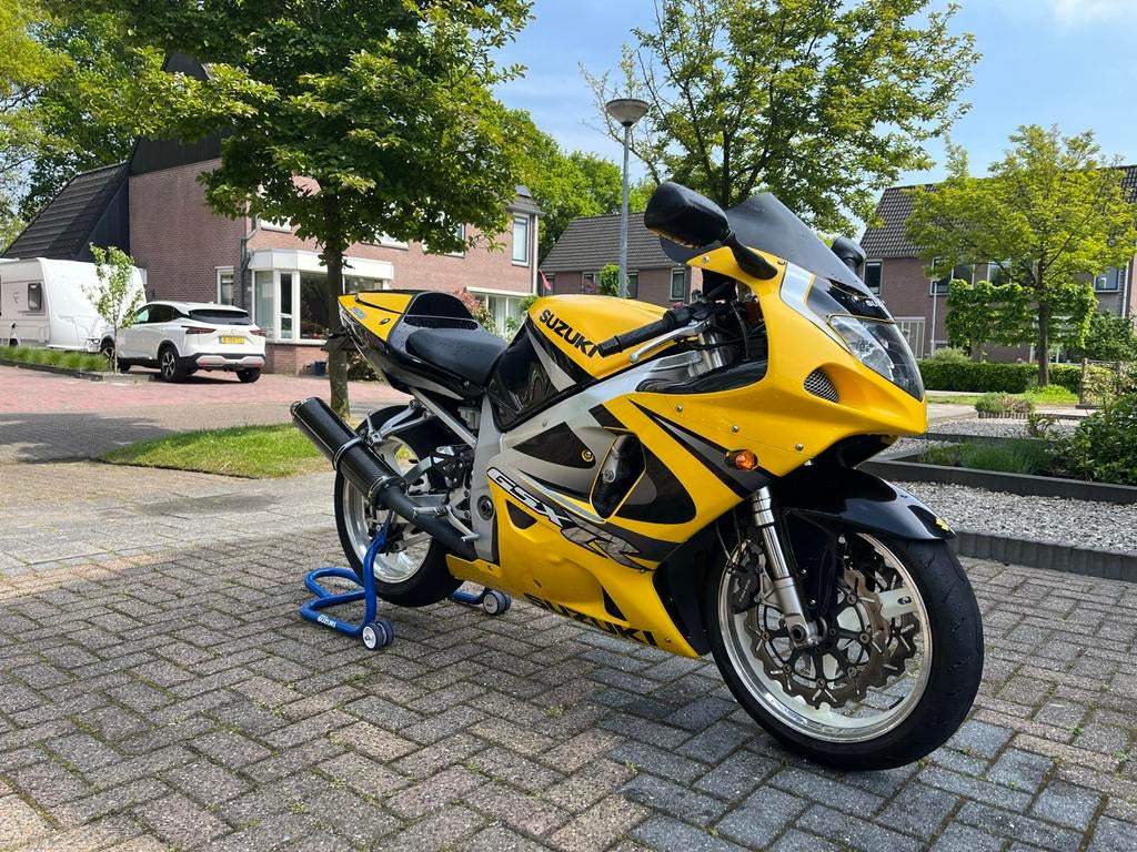 Suzuki GSX-R 750 (2000) – Lage km-stand – Veel origineel, Sportuitlaat, 750 cc, 4 cilinders, Motorrijbewijs A