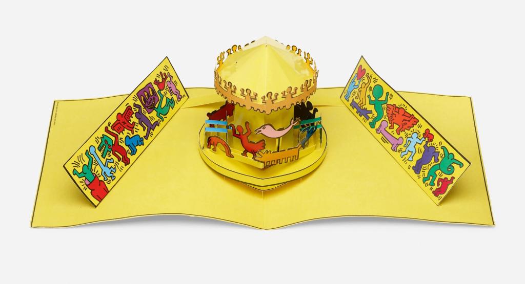 Keith HARING - Luna Luna Carrousel 1986, Ophalen of Verzenden