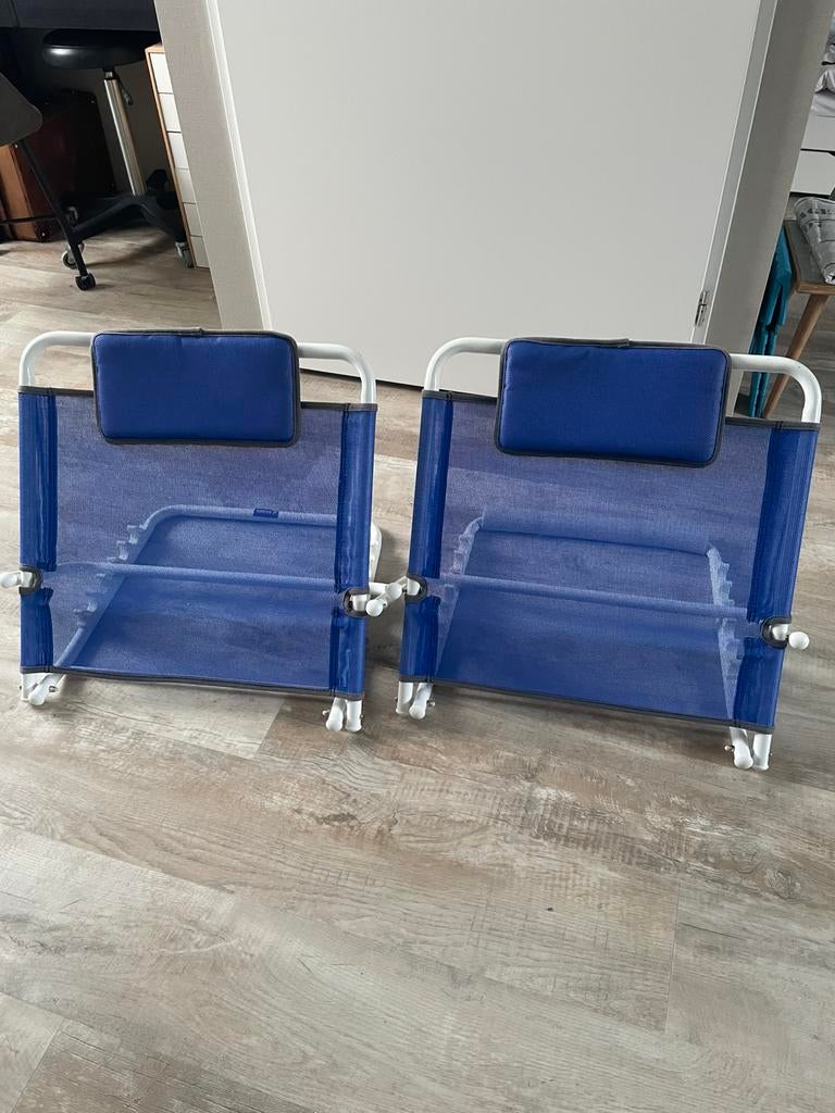 Rugsteunen, Ophalen of Verzenden, Zo goed als nieuw, Campingstoel