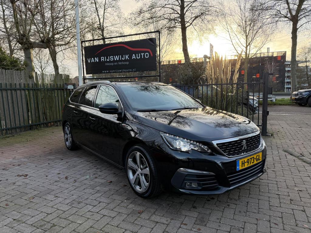 Peugeot 308 SW 1.5 BlueHDi GT-Line 7490NETTO Xenon Leder Cam, Voorwielaandrijving, 28 km/l, Gebruikt, 4 cilinders