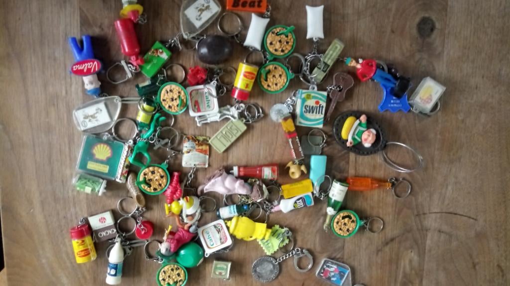 Sleutelhangers, Ophalen, Gebruikt