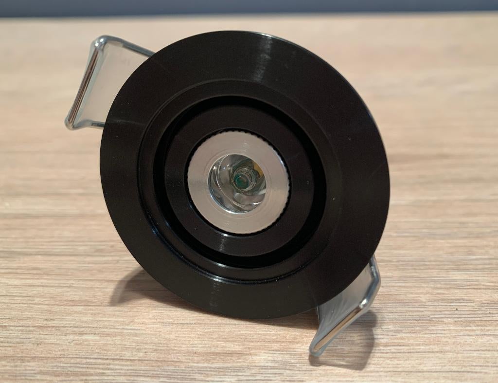 Zwarte spots van Maretti nieuw in doos led twv € 59,00 st, Metaal of Aluminium, Nieuw, Ophalen of Verzenden, Modular Kreon