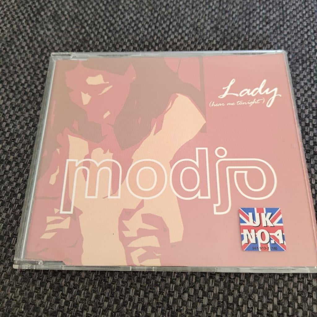 Modjo - Lady (Hear Me Tonight) CD Single, Cd's en Dvd's, Cd Singles, Gebruikt, Dance, 1 single, Ophalen of Verzenden