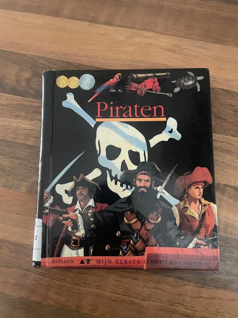 Piraten boek, Ophalen of Verzenden, Zo goed als nieuw