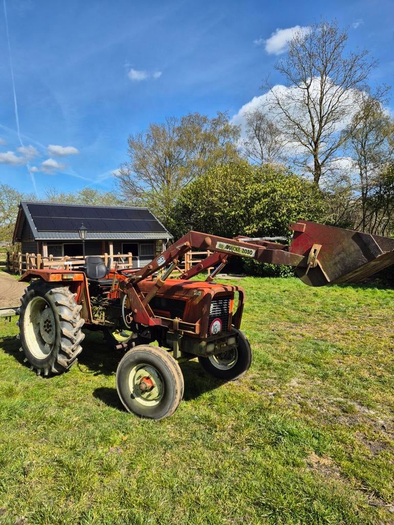 Hanomag Granit 501 met voorlader, Tot 2500, Oldtimer, Tot 80 Pk, Ophalen